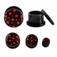 Plugg med röda stjärnor