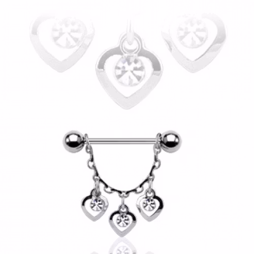 Bröstsköld med hjärtan