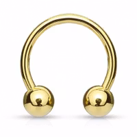 Guldfärgad hästsko