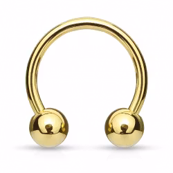 Guldfärgad hästsko