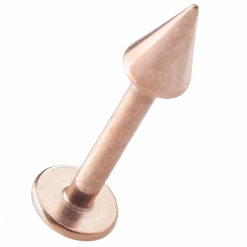 Roséguld labret med kona