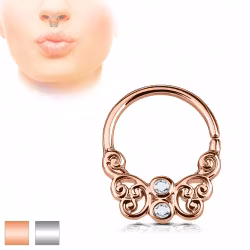 Septum med ornament