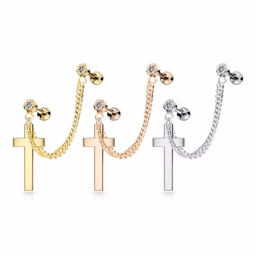 Dubbel helix med kors