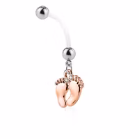 Gravidpiercing babyfoot