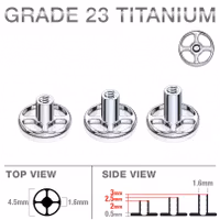 Titan ankare med rund bas