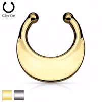 Fake septum clicker