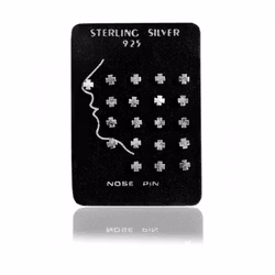 20st näspiercingar med display