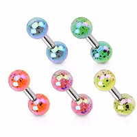 Tragus med färgstänk