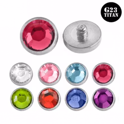 4mm dermal anchor topp med cz