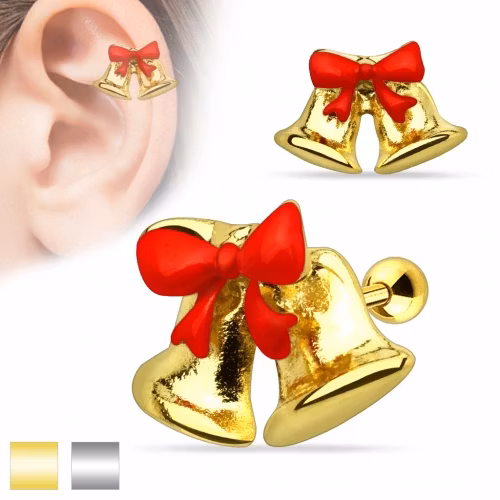 Tragus / Helix med bjällror