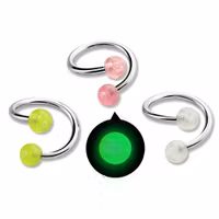 Twister med glow in dark bollar