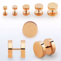 Fake plugg roséguld