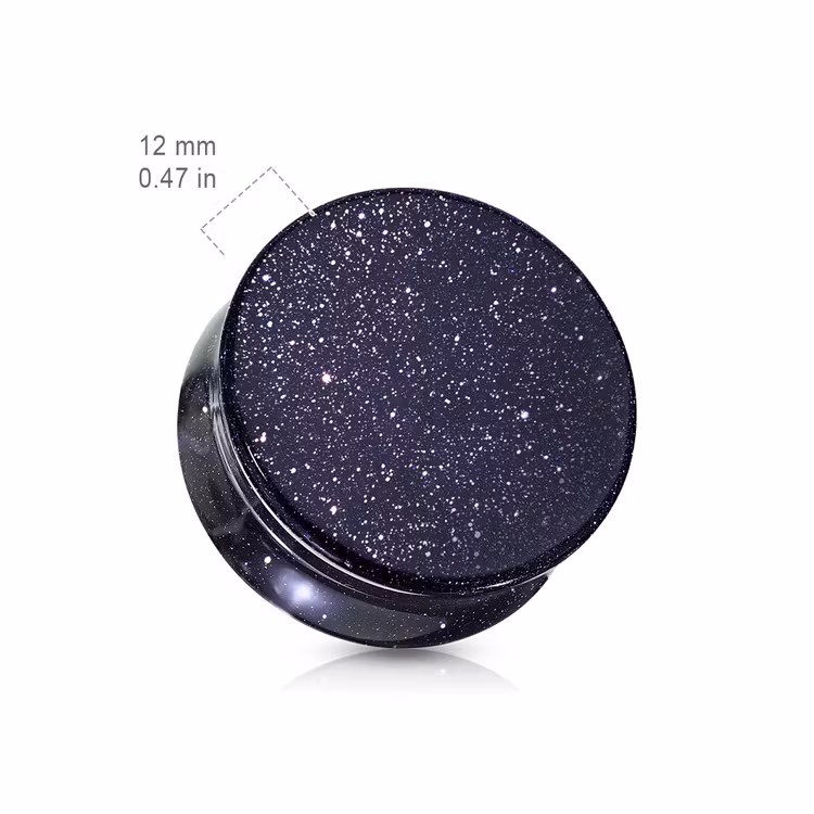 Plugg i mörk blå sand sten