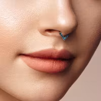 Septum med opal platta