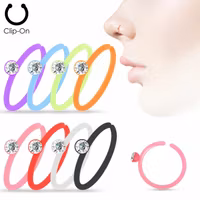 Fake näsring i akryl