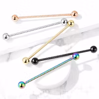 Industrial barbell twisted