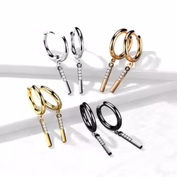 Örhängen med stavar