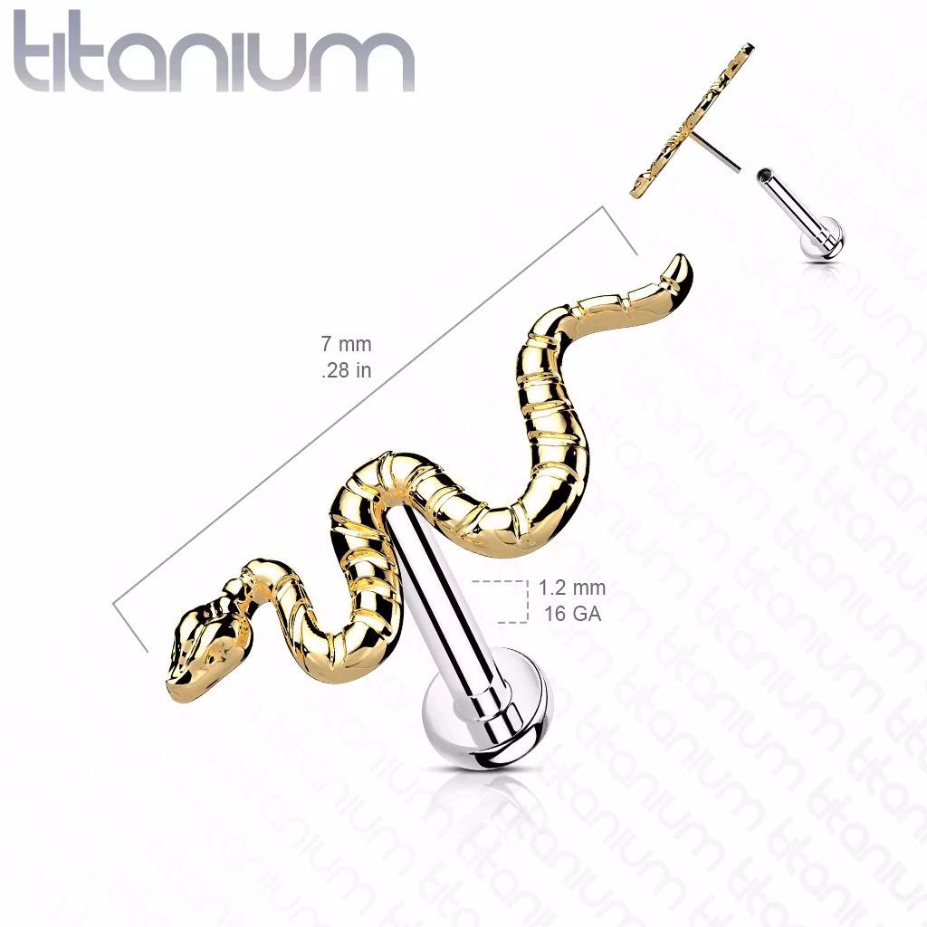 Labret G23 titan med orm