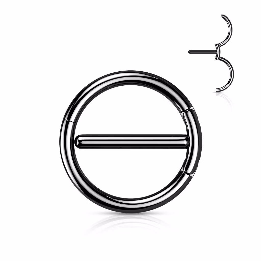 Bröstpiercing cirkel