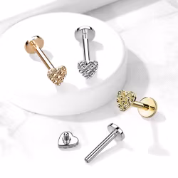 Labret med rutmönster