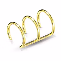 Fake helix guldpläterad