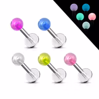 5 pack glow in the dark labretter