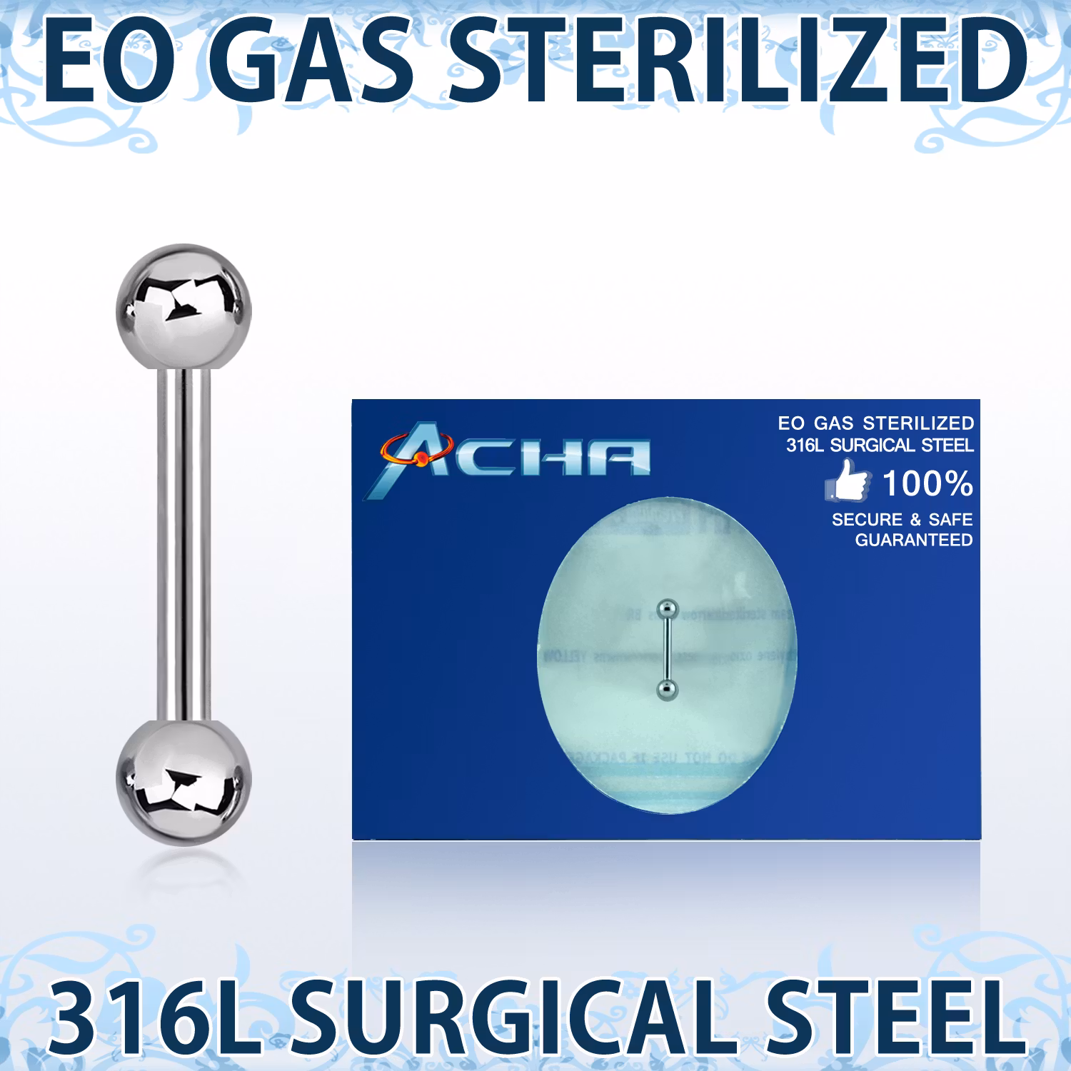 Steriliserad barbell