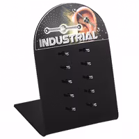 Display för industrial barbeller