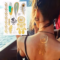 Produktpaket med gnuggis tatueringar 5 ark