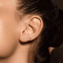 Labret G23 titan med hjärta