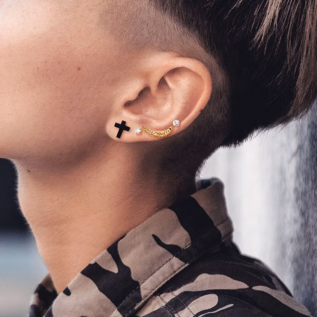 Dubbel helix med kedjor