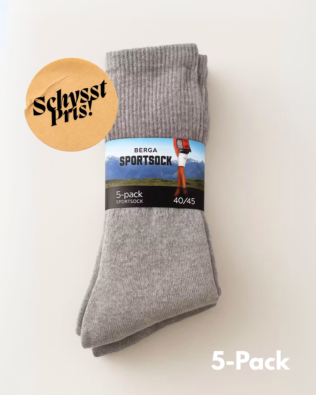 Sportsock 5-pack