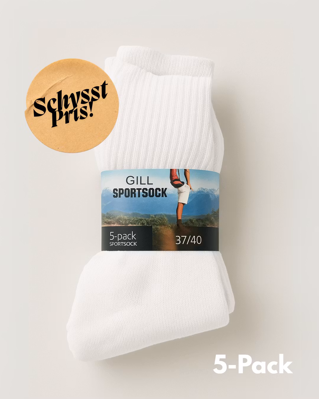 Sportsock 5-pack