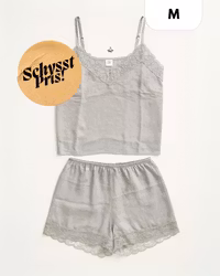 Pyjamas set i satin