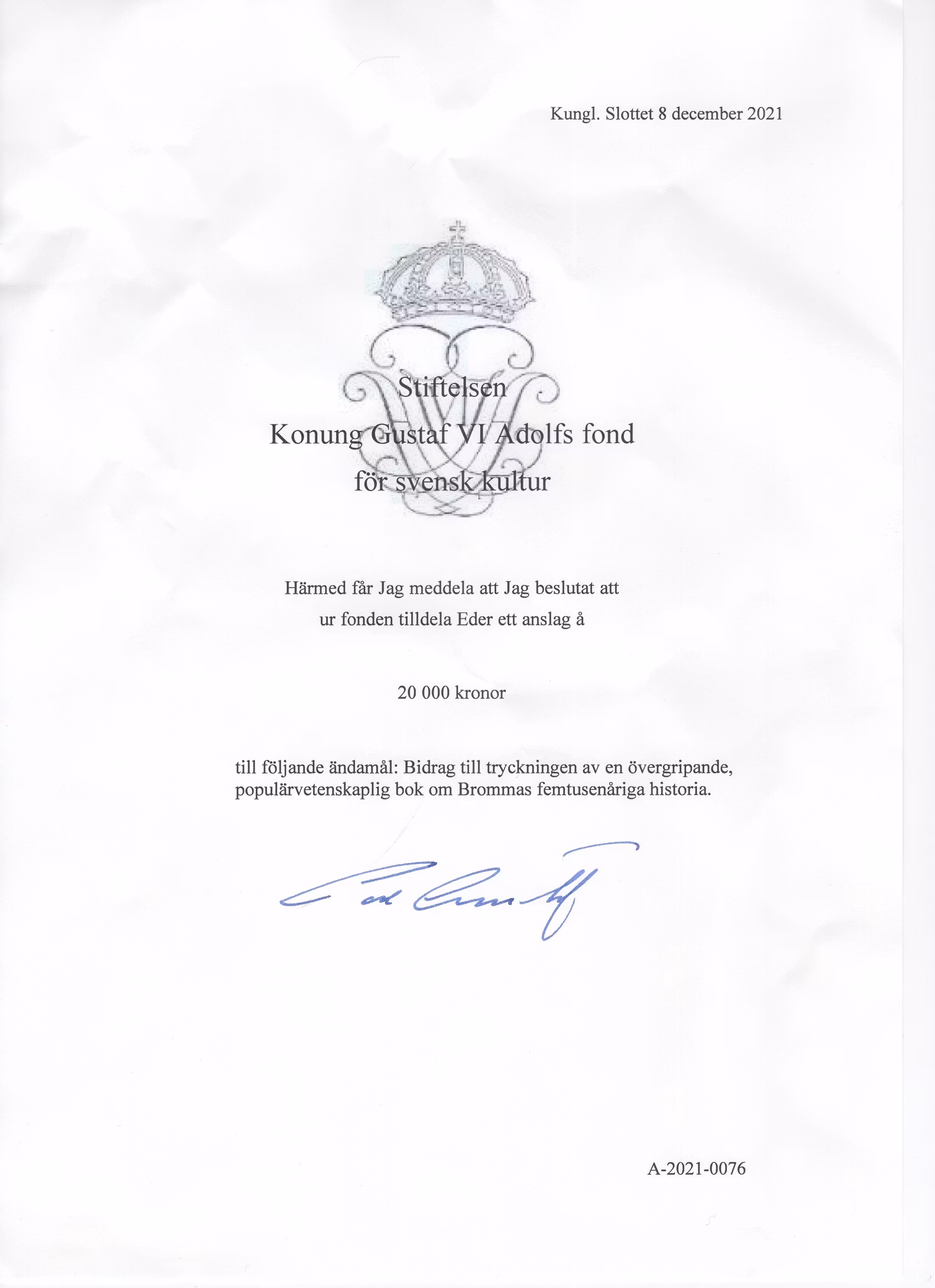 På spaning efter Brommas historia