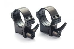 Rusan Stålringar 30mm för Tikka - snabbfäste