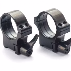 Rusan Stålringar 30mm för Tikka - snabbfäste