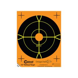 Caldwell Orange Peel 5,5" bulls-eye måltavla 10 ark