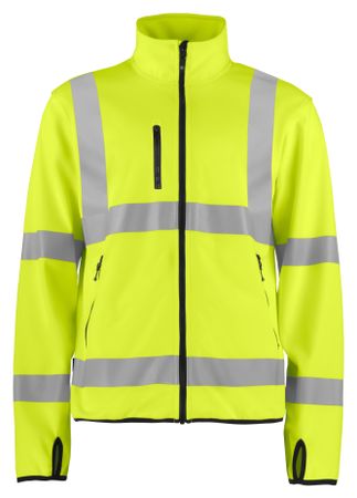6105 SOFTSHELLJACKA LITE EN ISO 20471 KLASS 3