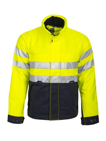 6407 FODRAD JACKA EN ISO 20471 KLASS 3