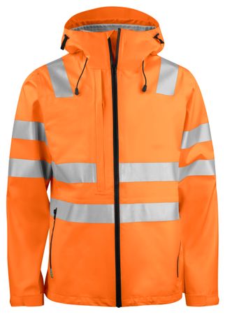 6450 REGNJACKA EN ISO 20471 KLASS 3/2