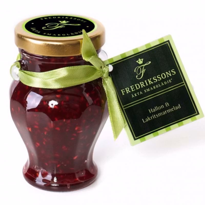 Guldmedalj till Fredrikssons i SM i mathantverk - vår Hallon & lakrits marmelad är bäst i Sverige!