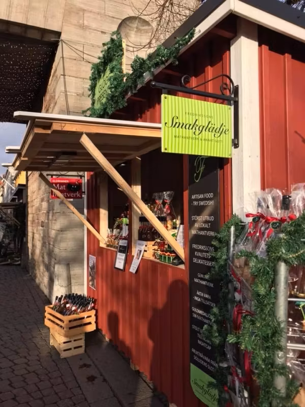 "Pop-up" Smakglädje-butik för FREDRIKSSONS i Kalmar centrum
