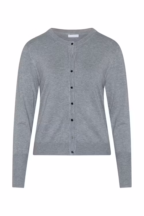 cardigan Camillia Grå stickad