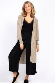 Capri collektion/ FELINE CARDIGAN LINEN BEIGE
