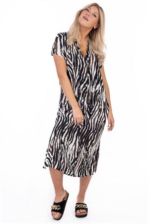 capri collection  LEIA KAFTAN DRESS COFFE/CHOCOLATE/SAND