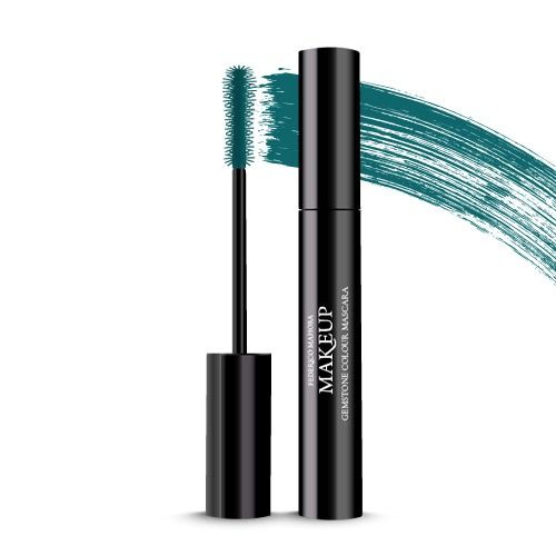 Färgad mascara