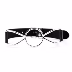 Latetobed Bdsm Line - Metal o-ring gag, Storlek L
