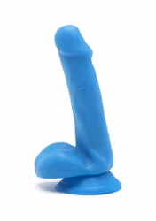 Happy Dick, 6" blå