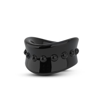 Stay Hard - Beef Ball Stretcher, Black